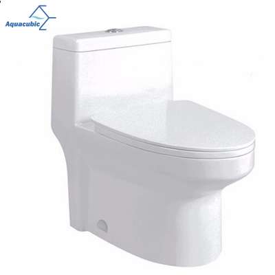 American Best Selling Floor Mounted S-Trap One Piece Ceramic Toilet Bowl